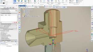 T-FLEX CAD. Собираем сборку клапана: cопряжения VS ЛСК