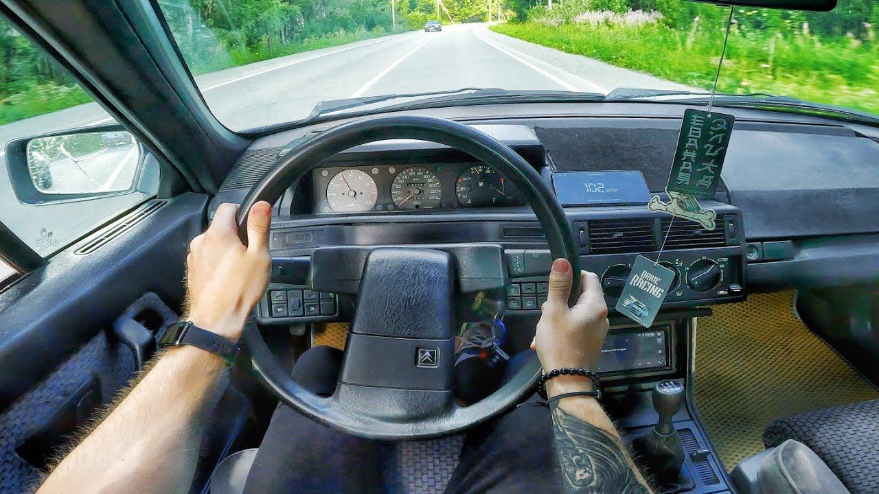 1993 Citroen XM (Французский люкс) - POV ОБЗОР И ТЕСТ-ДРАЙВ