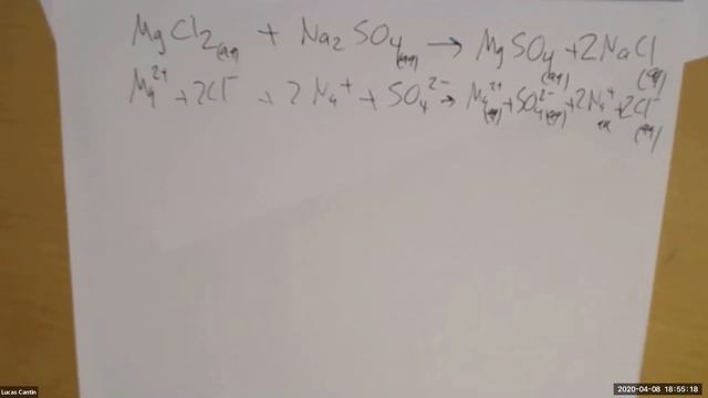 Net Ionic Equation with No Reaction смотреть онлайн