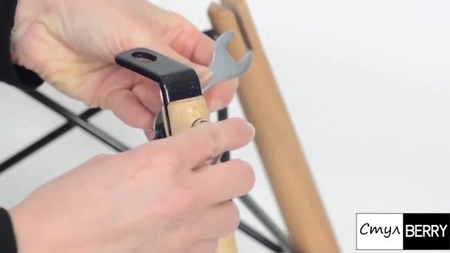 Сборка стульев для кухни со спинкой Florence в стиле EAMES смотреть онлайн