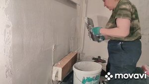 Как зашпаклевать стену вокруг радиатора отопления