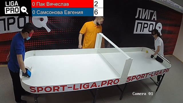 Настольный теннис (спорт слепых). Лига Про. Хабаровск. Турнир 04.01.2021г. смотреть онлайн