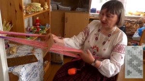Видео мастер-класс «Ткачество традиционных поясов на бердо»