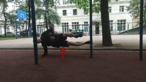 Марш в боковой планке