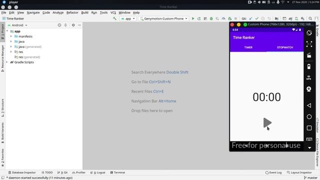 Timer & Stopwatch Android App | TimeRanker смотреть онлайн