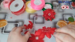 МК. шикарные резинки для волос из органзы.