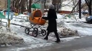 Лыжи Салазки РАДОРА для детской коляски