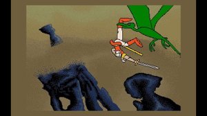 Dragon's Lair II  TimeWarp - Atari STe (1990)