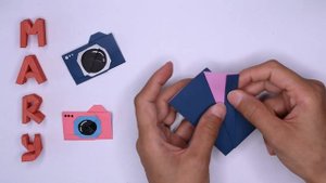 How to Make Origami Camera | Paper Camera