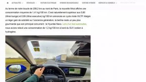 La Toyota Mirai 2 à l'essai sur plus de 200 km d'autoroute