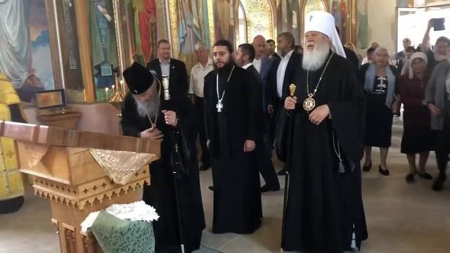 Предстоятель УПЦ посетил Ильинский храм с. Ильинка смотреть онлайн