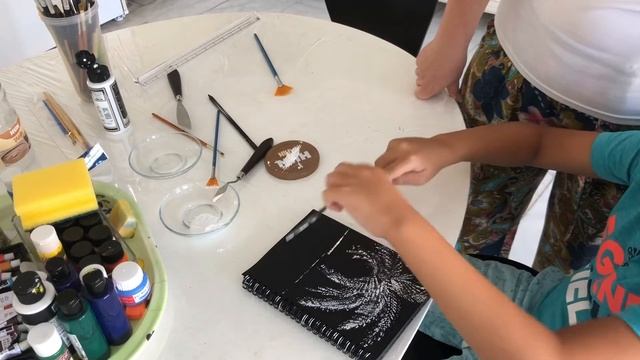 Как нарисовать пальму поэтапно - how to draw a palm tree смотреть онлайн