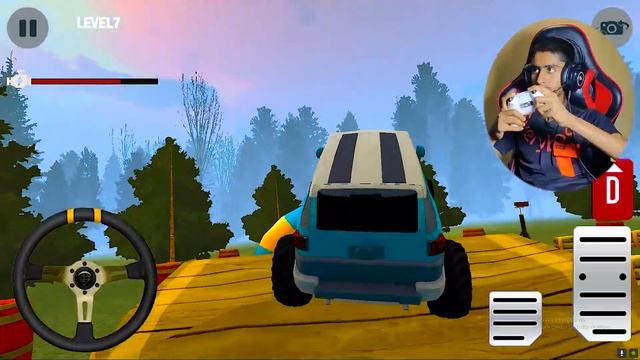 4x4 Jeep Offroad Car Driving Hill Climb Simulator Android GamePlay смотреть онлайн