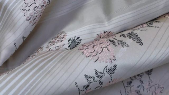 Жаккардовая тафта с цветами смотреть онлайн