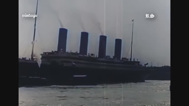 Титаник и Олимпик оригинальные кадры 1912 года / выжившие Titanic and Olympic Original Footage