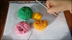 № 250  Прихватка крючком из остатков ниток, мелочь- а приятно.  Кавказская пряжа.