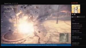 Fall of the Machines: NieR:Automata Live Stream Part 13 (cont)