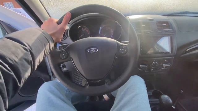 Доработал салон Гранты FL, установил мультируль за 2,5К, подлокотник в стиле Vesta, планшет смотреть онлайн