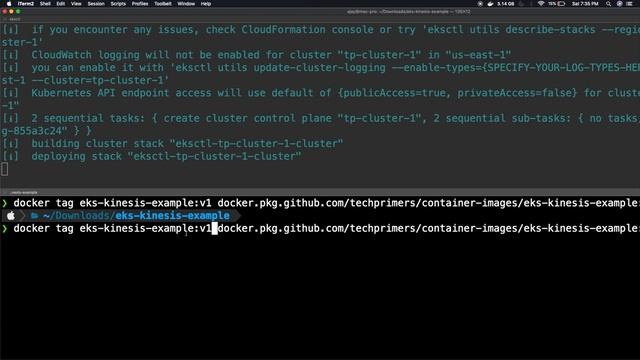Stream Processing Example using Spring Cloud Data Flow, Kinesis Data Streams, EKS | Tech Primers