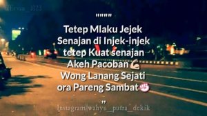 Story Wa Kekinian||Sewates kerjo