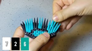#25? ЧЕРЕПАХА из бумаги своими руками/Модульное оригами ЧЕРЕПАХА /DIY 3D Tortoise ?
