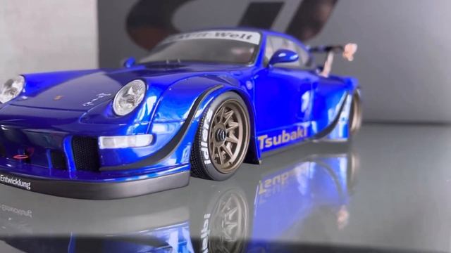 Porsche 911(993) RWB Body Kit Tsubaki •GT Spirit• 586/1400 1:18 смотреть онлайн