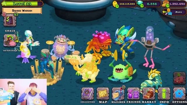 MY SINGING MONSTERS - WUBLIN ISLAND - FULL SONG! (LANKYBOX Playing MY SINGING MONSTERS!) смотреть онлайн