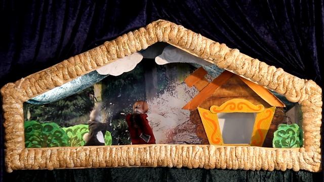 Кукольный театр. Музыкальная сказка "Зайкина избушка"
