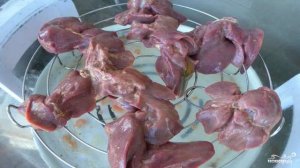 Куриная печень в аэрогриле