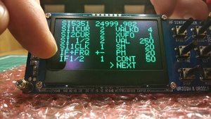 Синтезатор частот КВ приёмника или трансивера "Ёжик-S2 OLED"