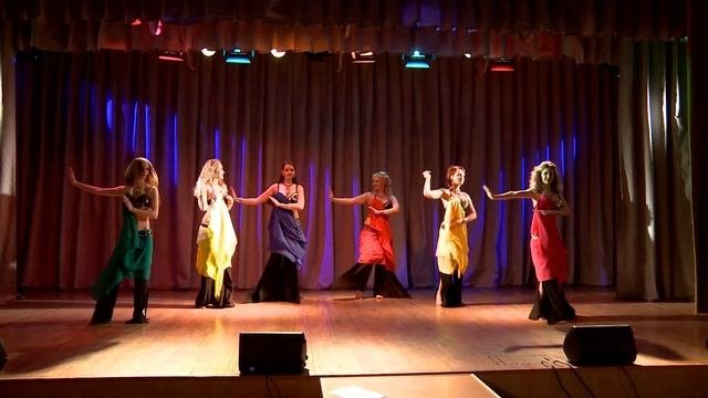 Anna Anisimova & Sirin Tribe Students Group - Tribal Fusion  @ Tribal Blossom Show