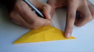 оригами коробочка чернильница из бумаги // origami inkwell made of paper