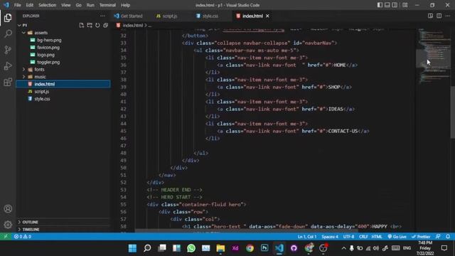halloween horror website responsive design using HTML | CSS | JS | BOOTSTRAP 5