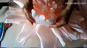 Ростовые цветы. Пион из бумаги. Часть I / Giant Flower | Giant Paper Peony | Part 1