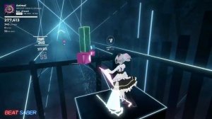 【BeatSaber】アニマル Covered by紫咲シオン【低スペックPCとOculus Quest 2だけでトラッキング】