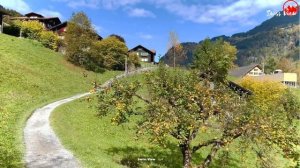 Lauterbrunnen Switzerland _ Village of 72 waterfalls ! Autumn In Switzerland | Swiss valley