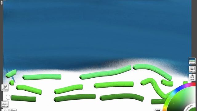 как нарисовать пейзаж смотреть онлайн