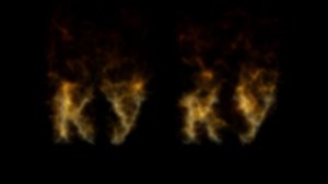 Горящий текст ?