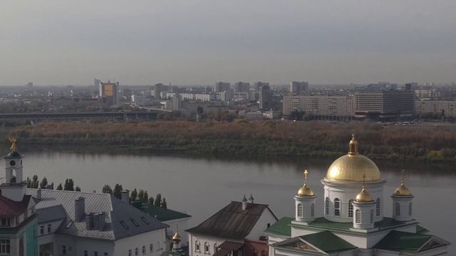 Трамвай №18,5 Нижний Новгород 07 10 2020 Парк Пушкина Набережная Федоровского Рождественская Tram смотреть онлайн