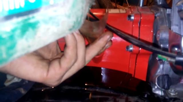 Заправка мотоблока и его первый запуск. смотреть онлайн