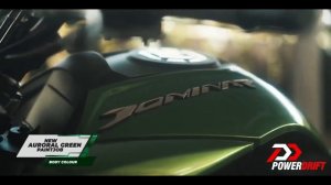 Bajaj Dominar 400 UG отличия Green