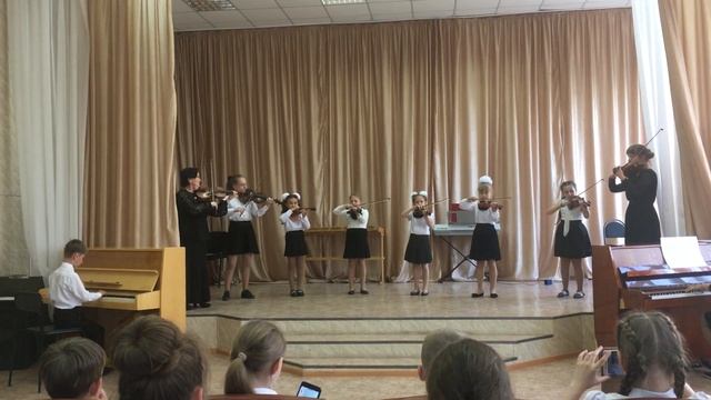 Новогодняя полька - Отчетный концерт - Музыкальная школа с.Вязовка - 13.05.2019 смотреть онлайн