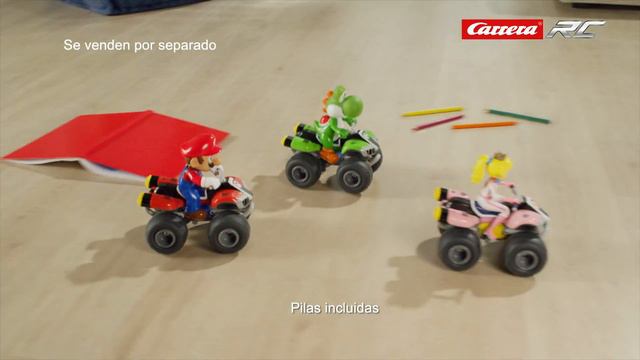 @Carrera RC | ⭐ Nintendo Mario Kart Mach 8, Super Mario Odyssey Scooter & Pipe Kart Spot (ES) смотреть онлайн