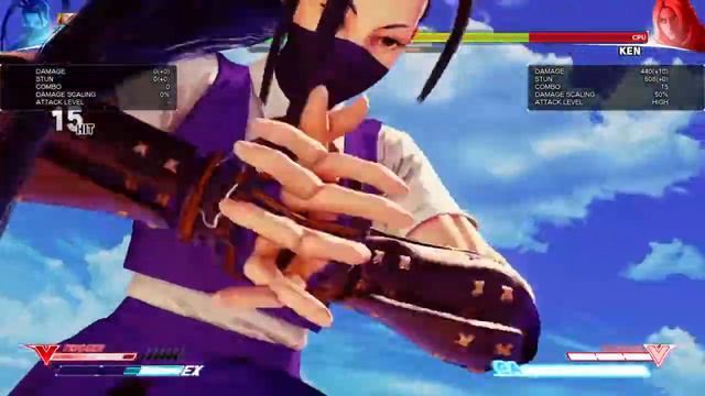 SFV: Ibuki Max Damage/Stun Crush Counter Combo смотреть онлайн