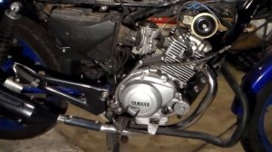 Как снять глушитель на мотоцикле YAMAHA YBR 125