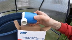 Показываю как я использовал шарнирный штуцер от фирмы Gardena в своей системе автозаполнения бочки