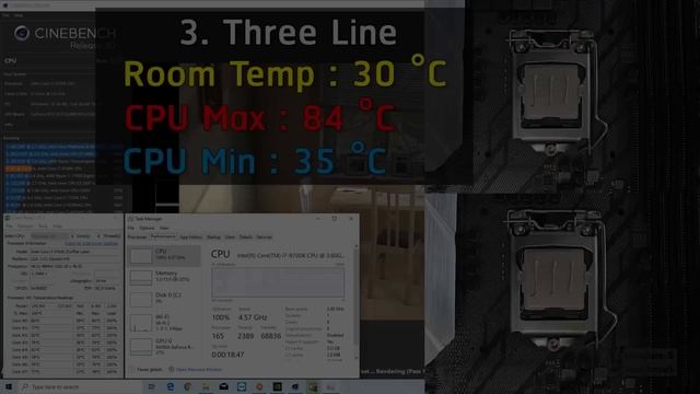 How To Apply CPU Thermal Paste Methods - Compare and Benchmark