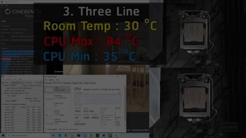 How To Apply CPU Thermal Paste Methods - Compare and Benchmark