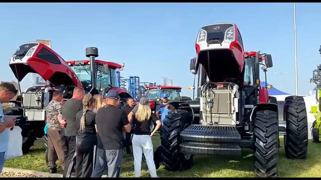 Выставка Усть-Лабинск 2024 - YTO, Farmet, JHC зерноочистка VibroMax смотреть онлайн