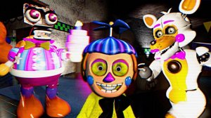ДИ ДИ без ГОЛОВЫ и ЛОЛБИТ FNAF Пиццерия Чики